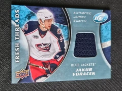 2009-10 Upper Deck Ice Fresh Threads #FT-JV Jakub Voracek Jersey